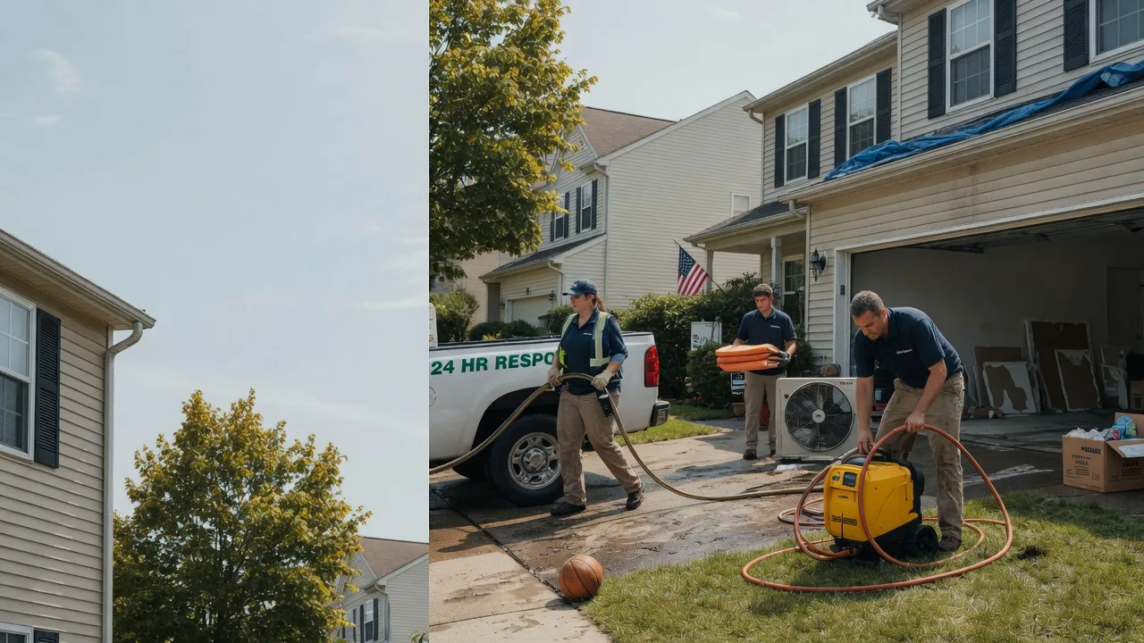 Emergency Water Damage Restoration in New Sweden, ME near me